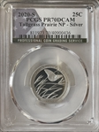 2020-S 25C Tallgrass Prairie NP - Silver PR70DCAM